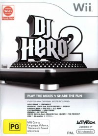 DJ Hero 2 PAL Wii PAL box art
